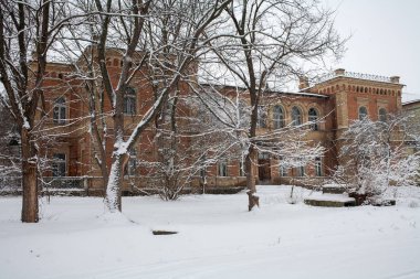 Kosari, Ukrayna - 30 Ocak 2021: Rostishevsky Sarayı