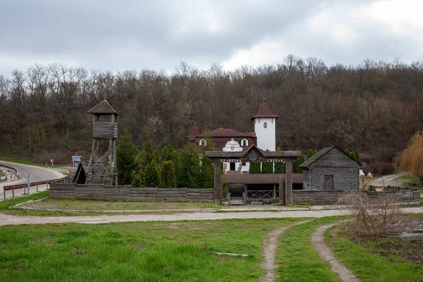 Subotiv Ukraine April 2021 Subotiv Village — Stock Photo, Image