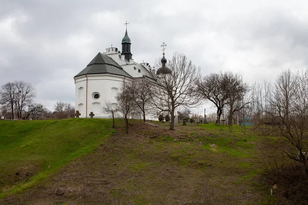 Iglesia Subotiv Cerca Chyhyryn Lugar Nacimiento Del Ucraniano Hetman Bohdan — Foto de Stock