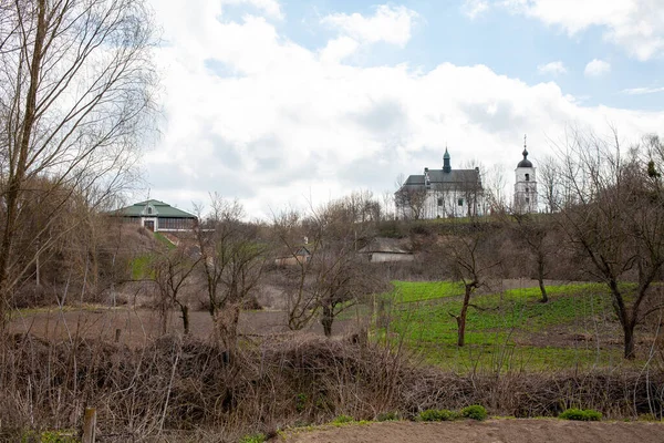 Kyrkan Subotiv Nära Chyhyryn Födelseplatsen För Ukrainska Hetman Bohdan Khmelnytsky — Stockfoto