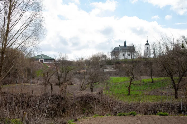 Kyrkan Subotiv Nära Chyhyryn Födelseplatsen För Ukrainska Hetman Bohdan Khmelnytsky — Stockfoto