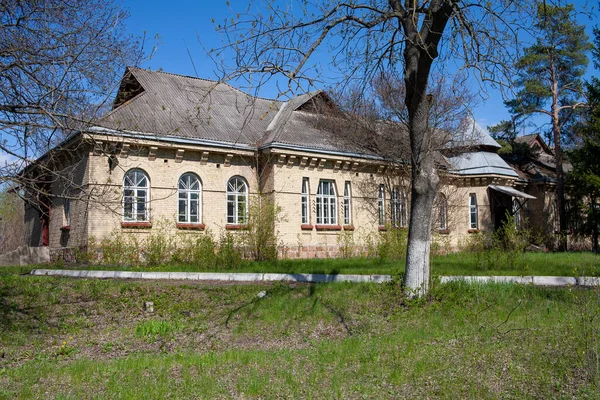 Stebliv Ucrania Mayo 2021 Edificio Del Antiguo Hospital Que Fue — Foto de Stock