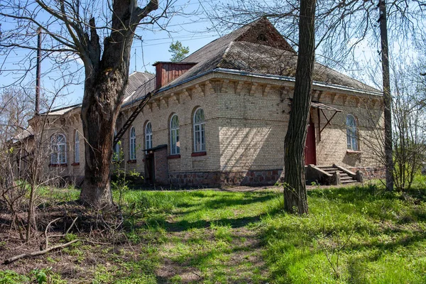 Stebliv Ucraina Maggio 2021 Edificio Dell Ospedale Che Costruito Nel — Foto Stock