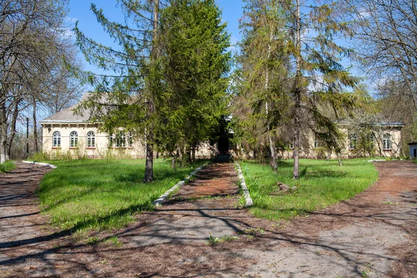 Stebliv Ucrania Mayo 2021 Edificio Del Antiguo Hospital Que Fue —  Fotos de Stock