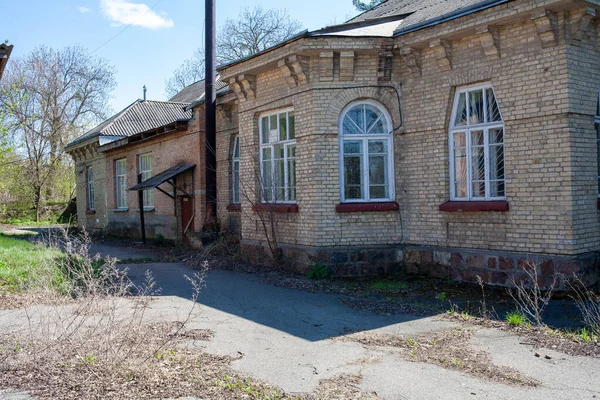 Stebliv Ucrania Mayo 2021 Edificio Del Antiguo Hospital Que Fue — Foto de Stock