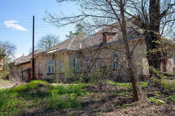 Stebliv Ucrania Mayo 2021 Edificio Del Antiguo Hospital Que Fue — Foto de Stock