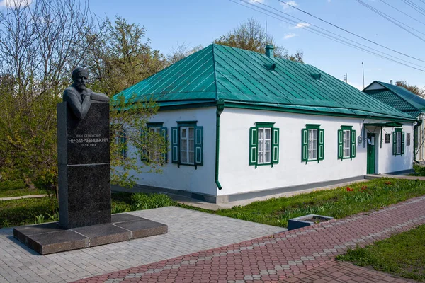 Stebliv Ucraina Maggio 2021 Monumento Ivan Semenovych Nechuy Levytsky Famoso — Foto Stock