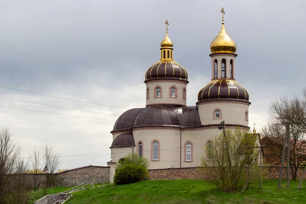 Stebliv Ucrania Mayo 2021 Iglesia Del Salvador Ascensión Stebliv Vista — Foto de Stock