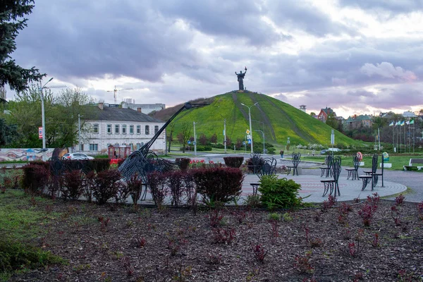 Черкассы Украина Мая 2021 Года Вид Долины Роз Холм Славы — стоковое фото