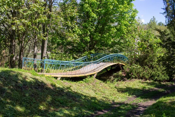 Lozuvatka Cherkasy Region Ukraine May 2021 Lozuvatsky Park Park Monument — Stock Photo, Image