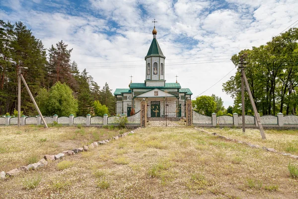 Nechaivka Ukraine Juni 2021 Alte Holzkirche Nechaivka Tscherkasy Region — Stockfoto