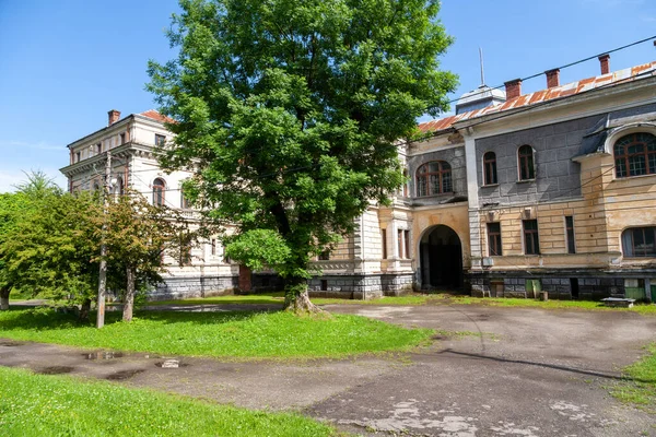 Skole Ucrania Junio 2021 Barón Groedl Palacio Estilo Neo Barroco —  Fotos de Stock