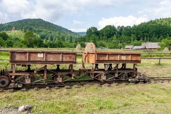 Korostiv Ukraine June 2021 Narrow Gauge Railway Korostiv — 图库照片