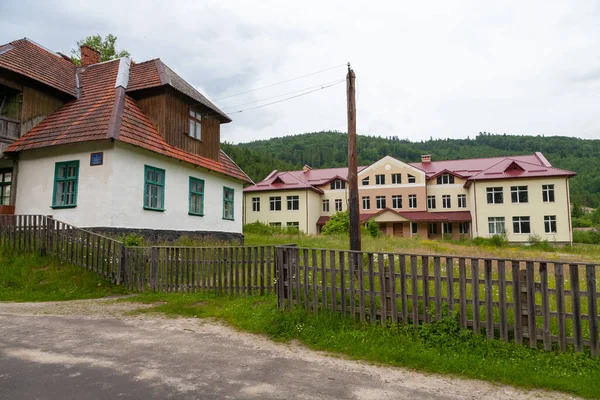 Korostiv Ukraine Juni 2021 Altes Schulgebäude Korostiv — Stockfoto