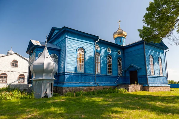 Tubil Tsi Oblast Tscherkasy Ukraine Juni 2021 Alte Hölzerne Nikolaikirche — Stockfoto