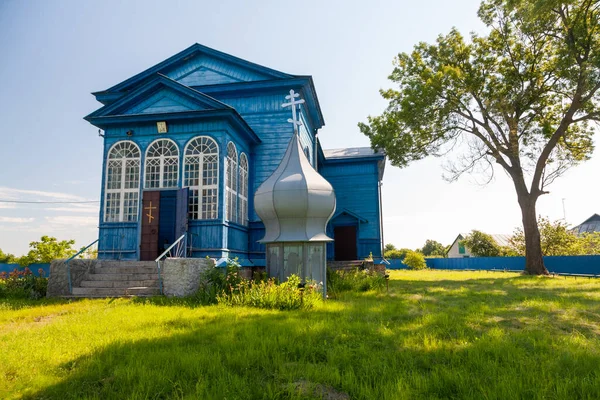 Tubil Tsi Oblast Tscherkasy Ukraine Juni 2021 Alte Hölzerne Nikolaikirche — Stockfoto