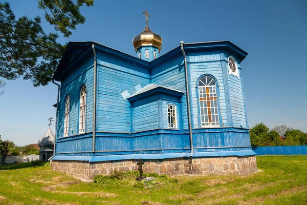 Tubil Tsi Oblast Tscherkasy Ukraine Juni 2021 Alte Hölzerne Nikolaikirche — Stockfoto