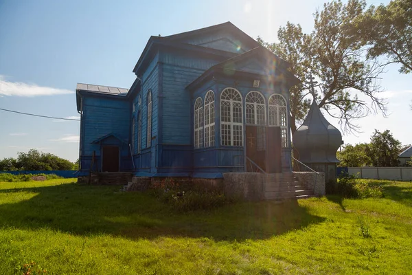 Tubil Tsi Oblast Tscherkasy Ukraine Juni 2021 Alte Hölzerne Nikolaikirche — Stockfoto