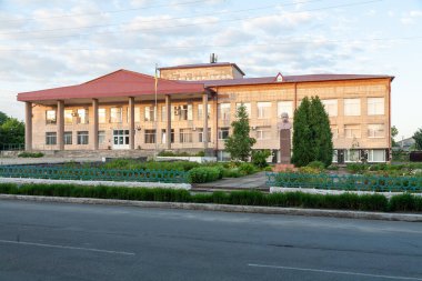 Haivoron, Ukrayna - 10 Temmuz 2021: Haivoron Caddesi