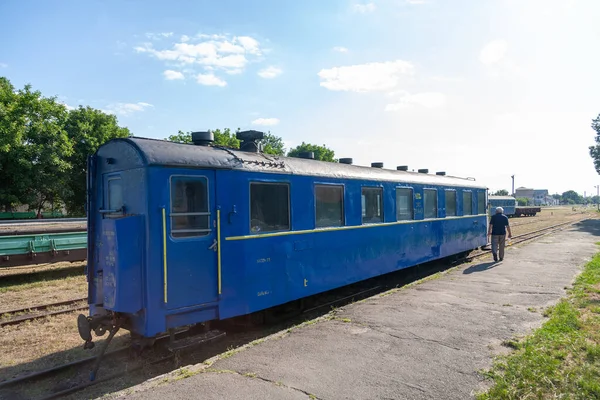 Haivoron Ucraina Luglio 2021 Stazione Ferroviaria Haivoron — Foto Stock