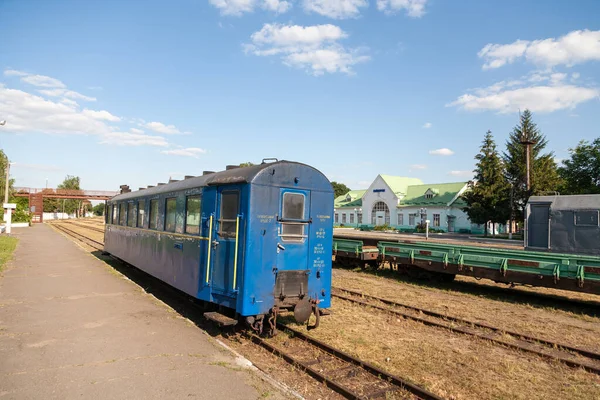 Haivoron Ucrânia Julho 2021 Estação Ferroviária Haivoron — Fotografia de Stock