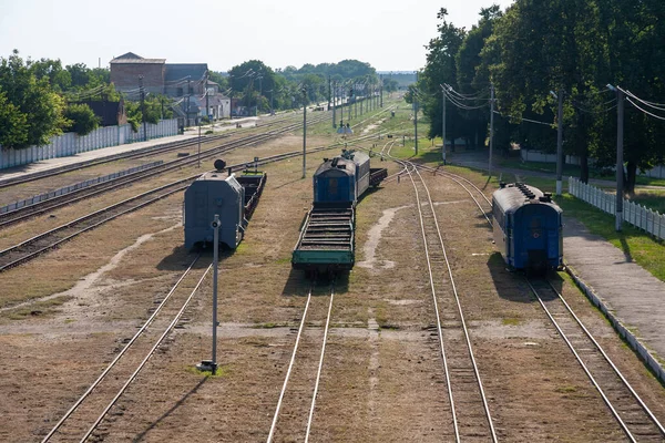 Haivoron Ucrania Julio 2021 Estación Tren Haivoron — Foto de Stock