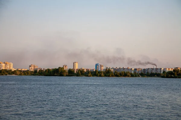 Cherkasy Ukraine August 2020 View Mytnytsya District — Stock Photo, Image