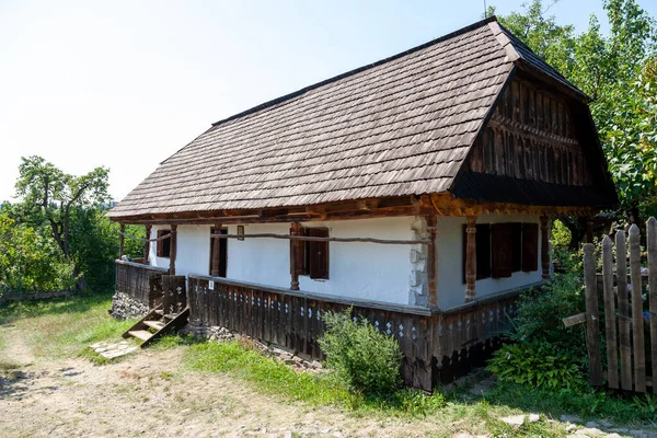 Uzhhorod Ucrânia Agosto 2021 Casa Rural Antiga Museu Popular Livre — Fotografia de Stock