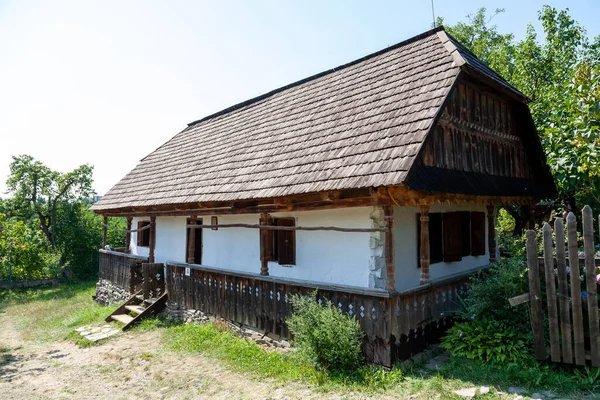 Uzjhorod Ukraina August 2021 Old Rural House Open Air Folk – stockfoto