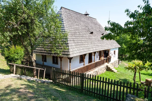 Uzhhorod Ukraine August 2021 Altes Bauernhaus Freilichtmuseum Uzhhorod Ukraine — Stockfoto