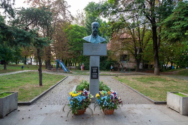 Uzhhorod Ucrania Agosto 2021 Monumento Tomash Garrigue Masaryk — Foto de Stock