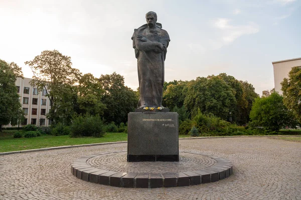 Uzhhorod Ucrânia Junho 2021 Monumento Taras Shevchenko — Fotografia de Stock