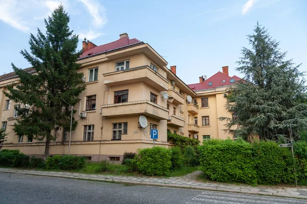 Uzhhorod Ukraine August 2021 Street Historical Center Uzhhorod — Stock Photo, Image