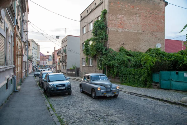 Uzhhorod Ucrania Agosto 2021 Calle Centro Histórico Uzhhorod — Foto de Stock