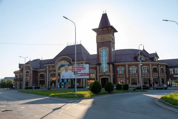 Oezjhorod Oekraïne Augustus 2021 Raulway Station Oezjhorod — Stockfoto