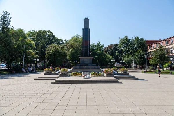 Berehove Ukraine August 2021 Straße Historischen Zentrum Von Berehove — Stockfoto