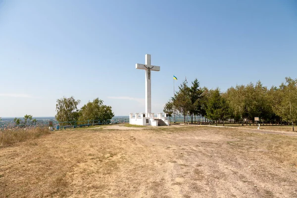 Berehove Ukraine August 2021 Das Große Kreuz Der Einheit — Stockfoto