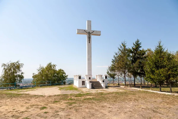 Berehove Ukraine August 2021 Das Große Kreuz Der Einheit — Stockfoto