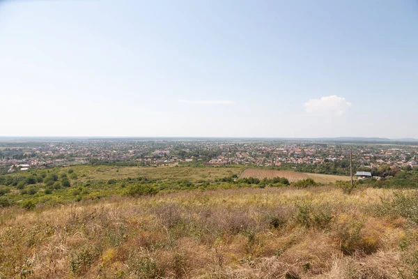 Berehove Ουκρανία Αυγούστου 2021 Θέα Στο Λόφο Fron Τον Μεγάλο — Φωτογραφία Αρχείου