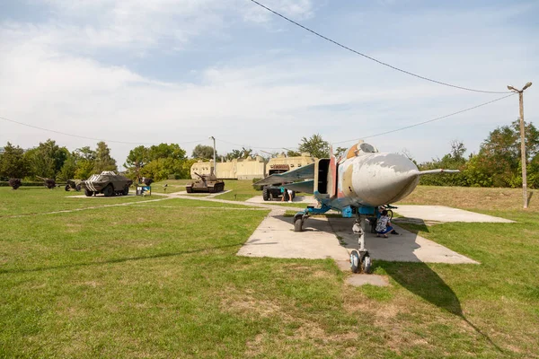 Kaniv Ukrayna Ağustos 2021 Askeri Teçhizat Açık Hava Müzesi — Stok fotoğraf