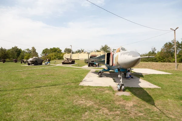 Kaniv Ukrayna Ağustos 2021 Askeri Teçhizat Açık Hava Müzesi — Stok fotoğraf
