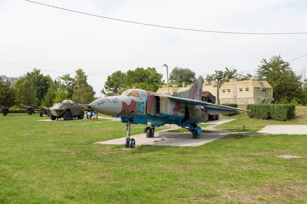 Kaniv Ukrayna Ağustos 2021 Askeri Teçhizat Açık Hava Müzesi — Stok fotoğraf