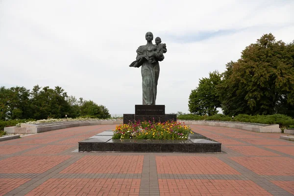Kaniv Ucraina Luglio 2019 Memoriale Degli Eroi Della Seconda Guerra — Foto Stock