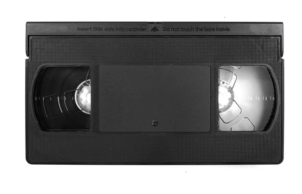 Videocassetta VHS isolata su sfondo bianco — Foto Stock