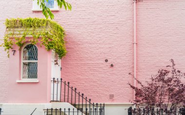 Londra 'nın merkezinde tipik bir manzara