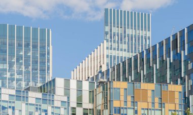 Orta Londra 'da tipik bir manzara İngiltere Uk