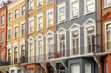 Londra 'nın merkezinde tipik bir manzara