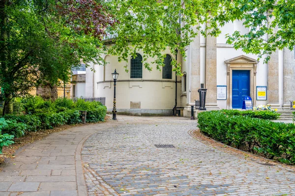 Una vista típica en el centro de Londres — Foto de Stock