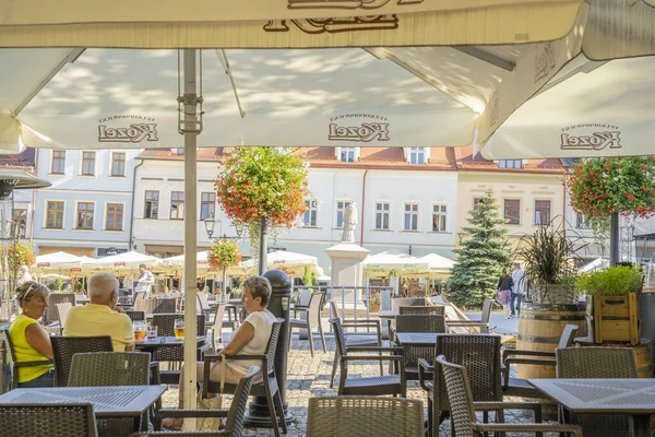 Una vista típica de Polonia en Europa — Foto de Stock