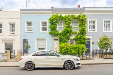 Londra 'nın merkezinde tipik bir manzara
